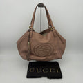 Gucci Soho Pink Leather Convertible Shoulder Bag Small