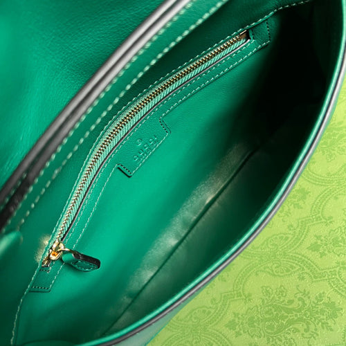 BlonGLAMIe Shoulder Bag Green For Women, Women’s Bags 11in/28cm GlamiÃ¢â‚¬Å½