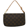 Louis Vuitton Pochette Accessoire  Canvas Clutch Bag
