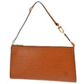 Louis Vuitton Pochette Accessoires  Leather Clutch Bag