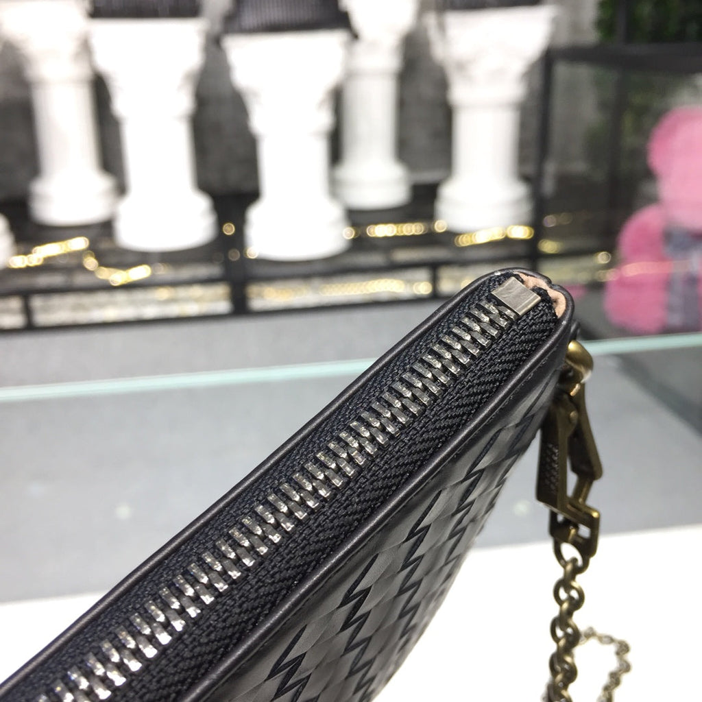 Chain Shoulder Bag Black, For Women, Women Bags 9.6in/24.5cm