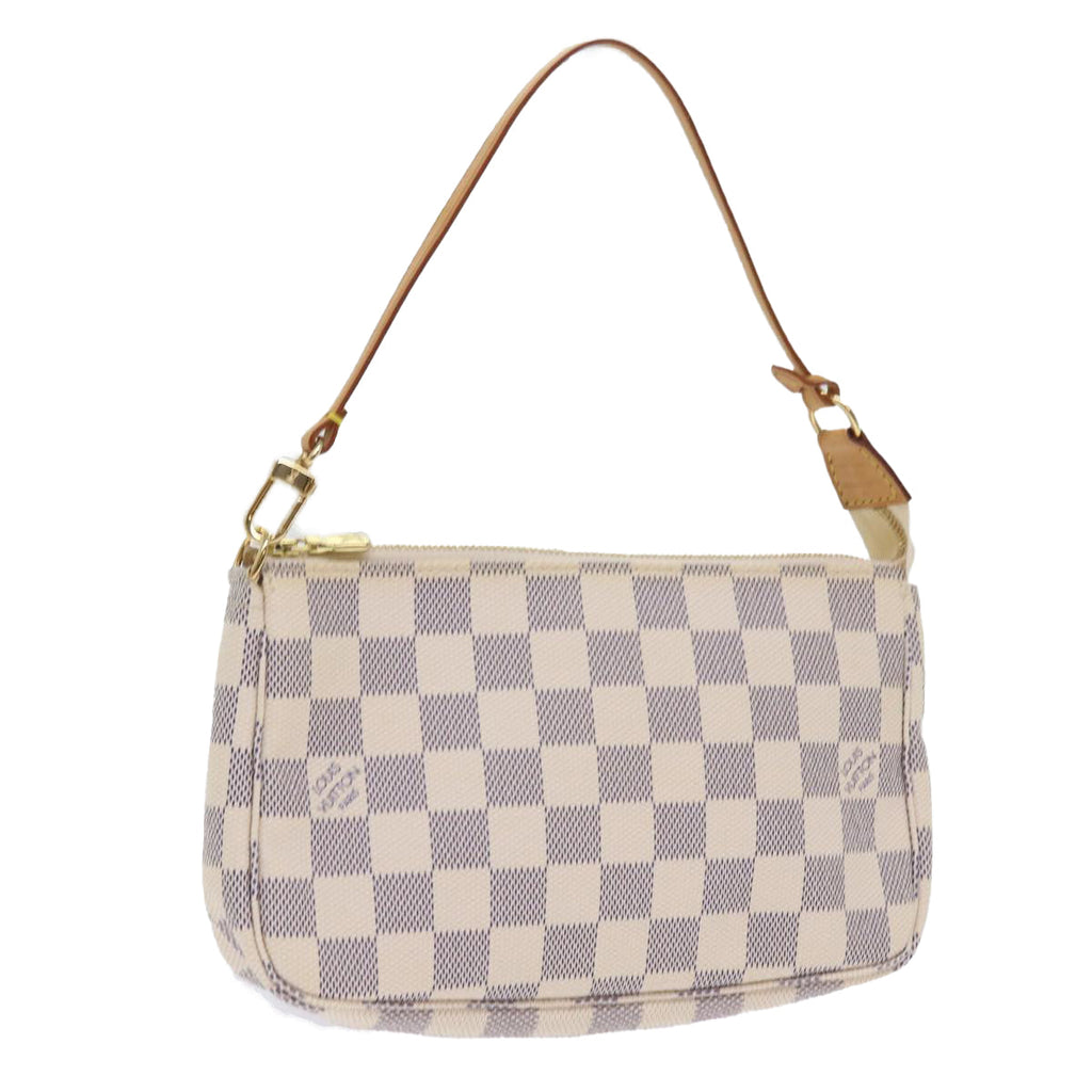 Louis Vuitton Pochette Accessoires  Canvas Clutch Bag