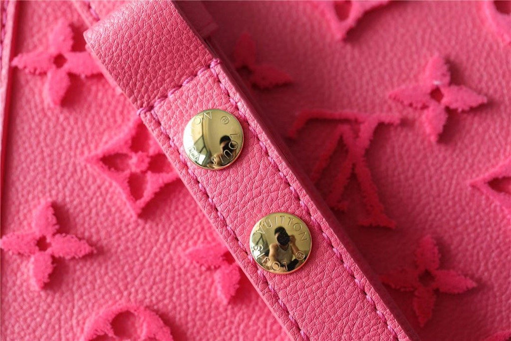 Louis Vuitton Mini Dauphine Monogram GlamIuo Pink For Women,  Shoulder And Crossbody Bags 9.8in/25cm Louis Vuitton M20747
