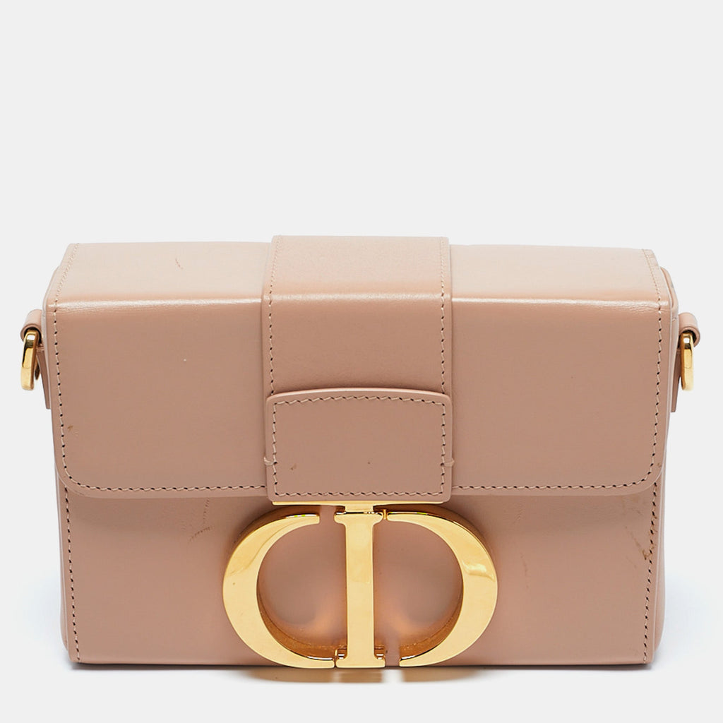 Dior 1:1 Rep Pink Leather 30 Montaigne Box Bag