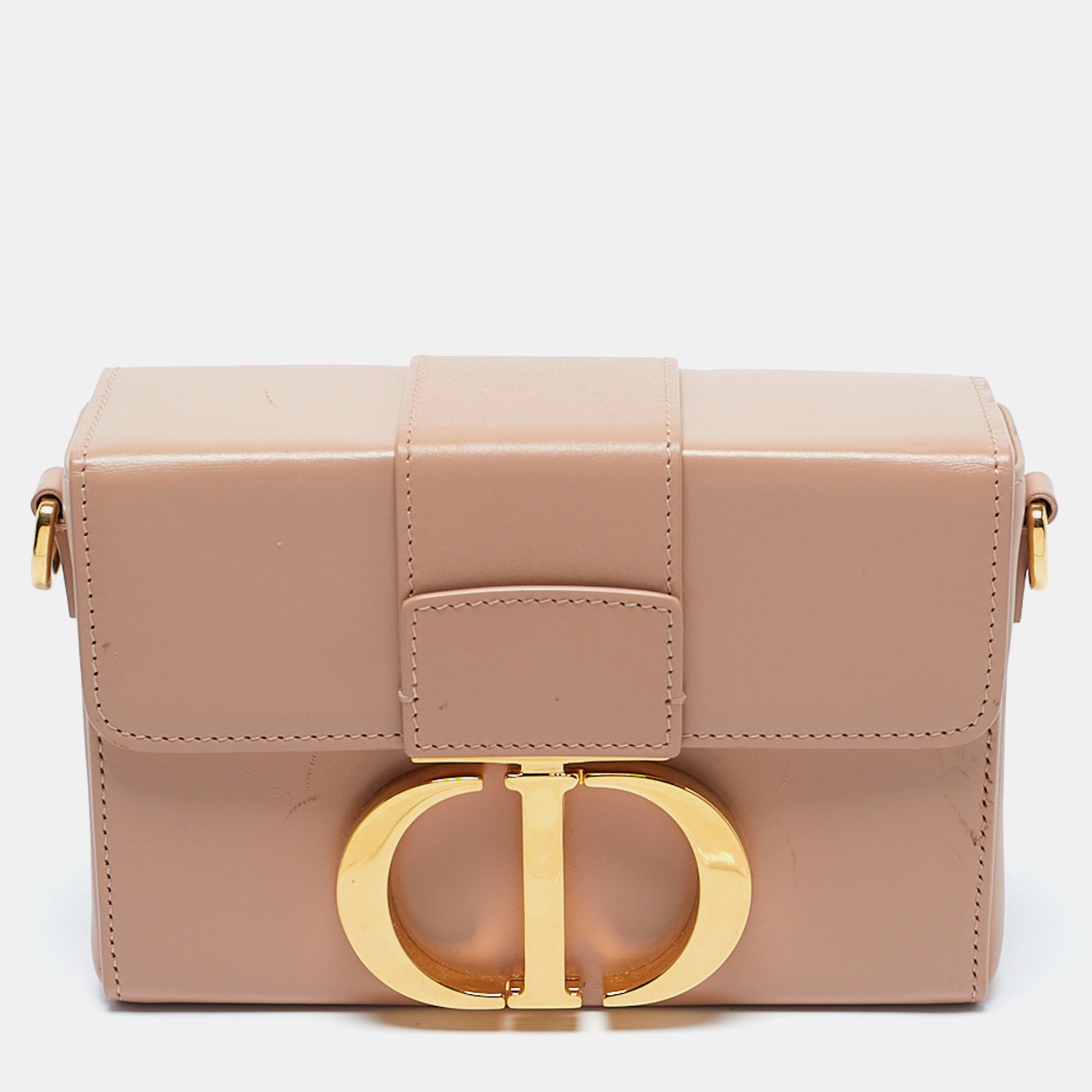Dior 1:1 Rep Pink Leather 30 Montaigne Box Bag