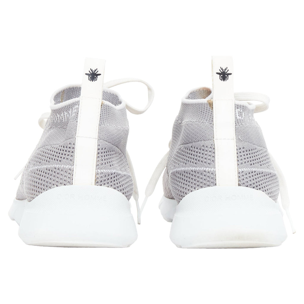 Dior Homme B21 Sockes logo knit low top lace sneakers