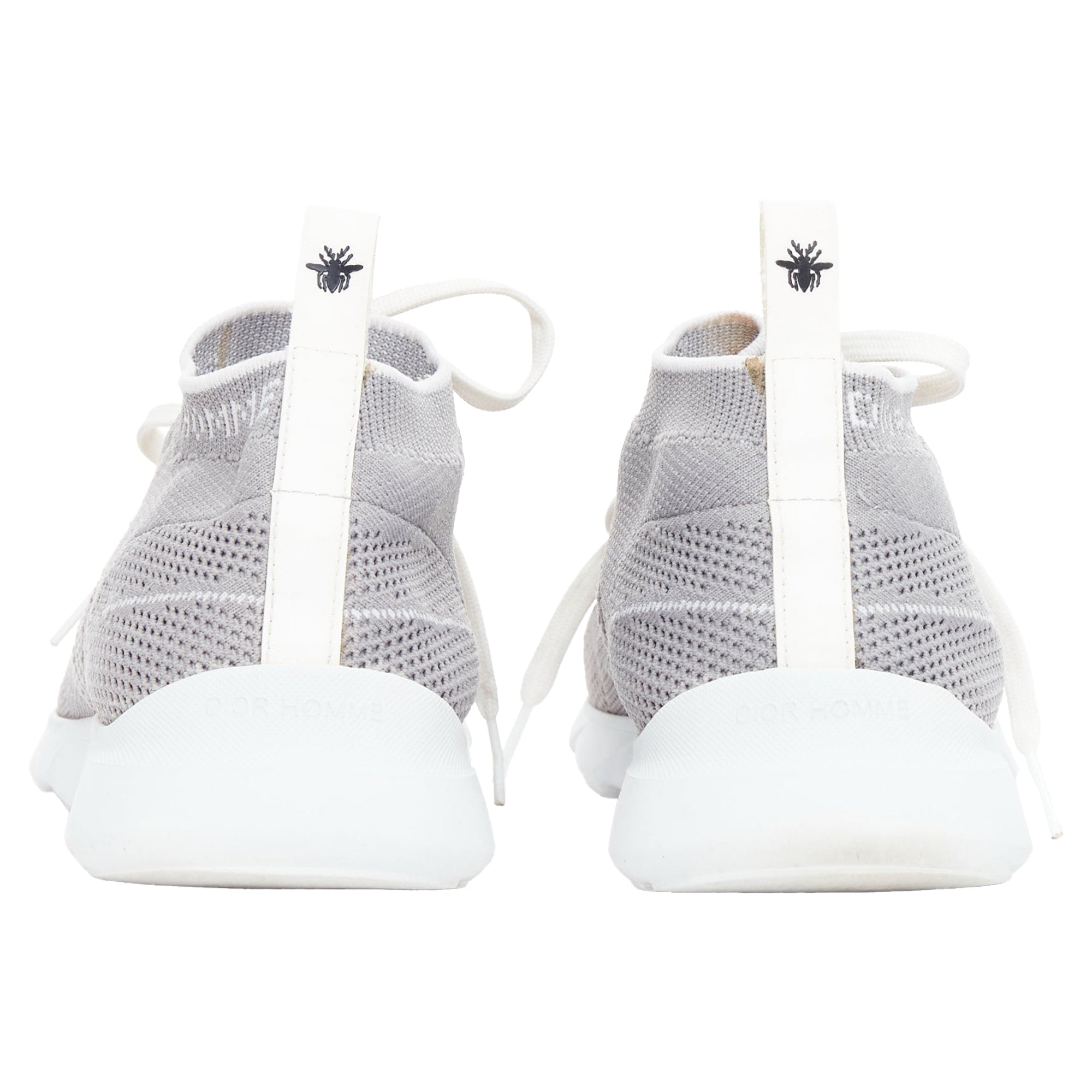 Dior Homme B21 Sockes logo knit low top lace sneakers