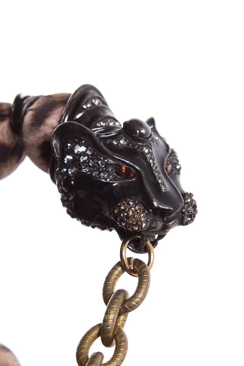 Lanvin Leopard Happy Shoulder Bag