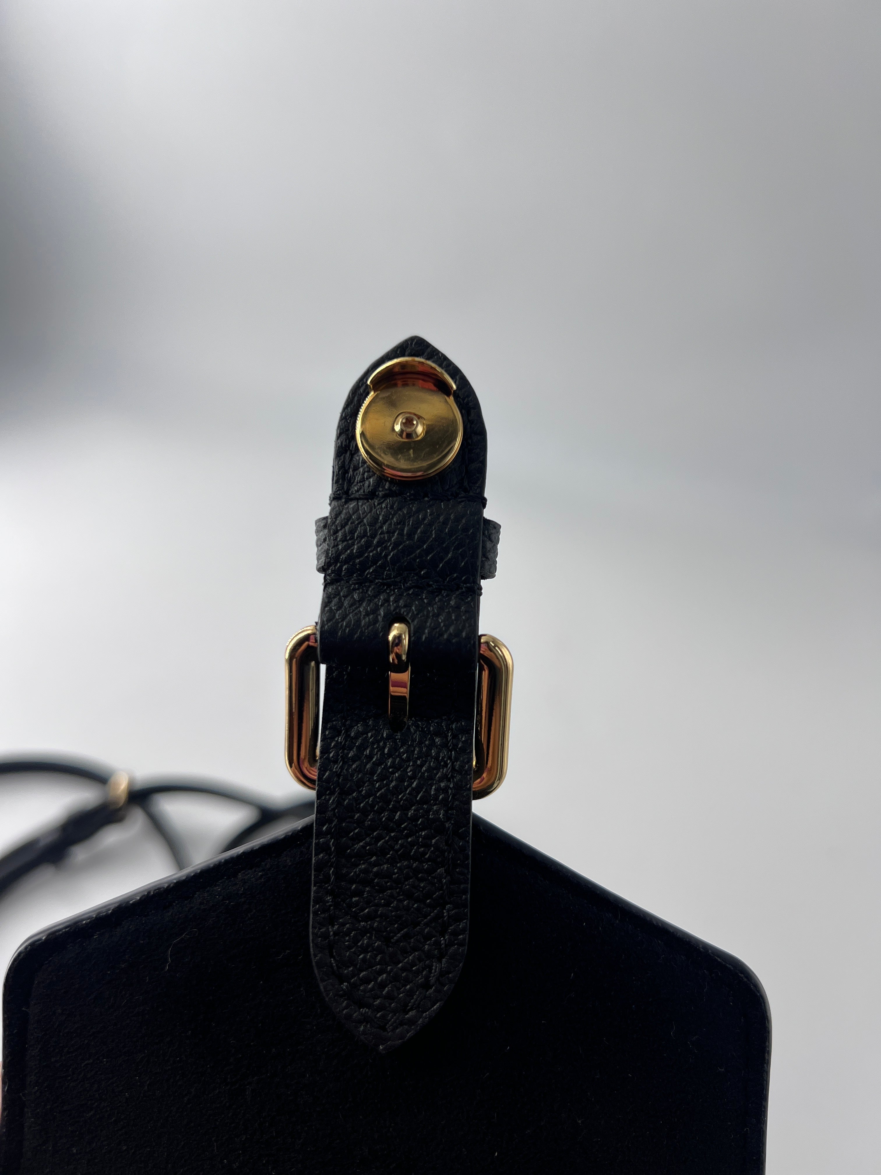 Louis Vuitton Tiny Backpack Monogram Empreinte Giant Black Leather Backpack Bag