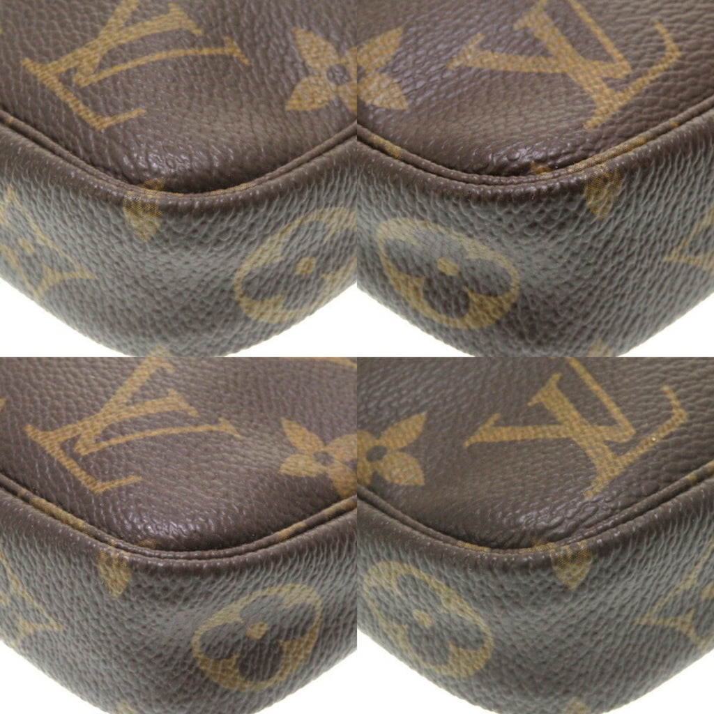 Louis Vuitton Pochette Accessoires  Canvas Clutch Bag