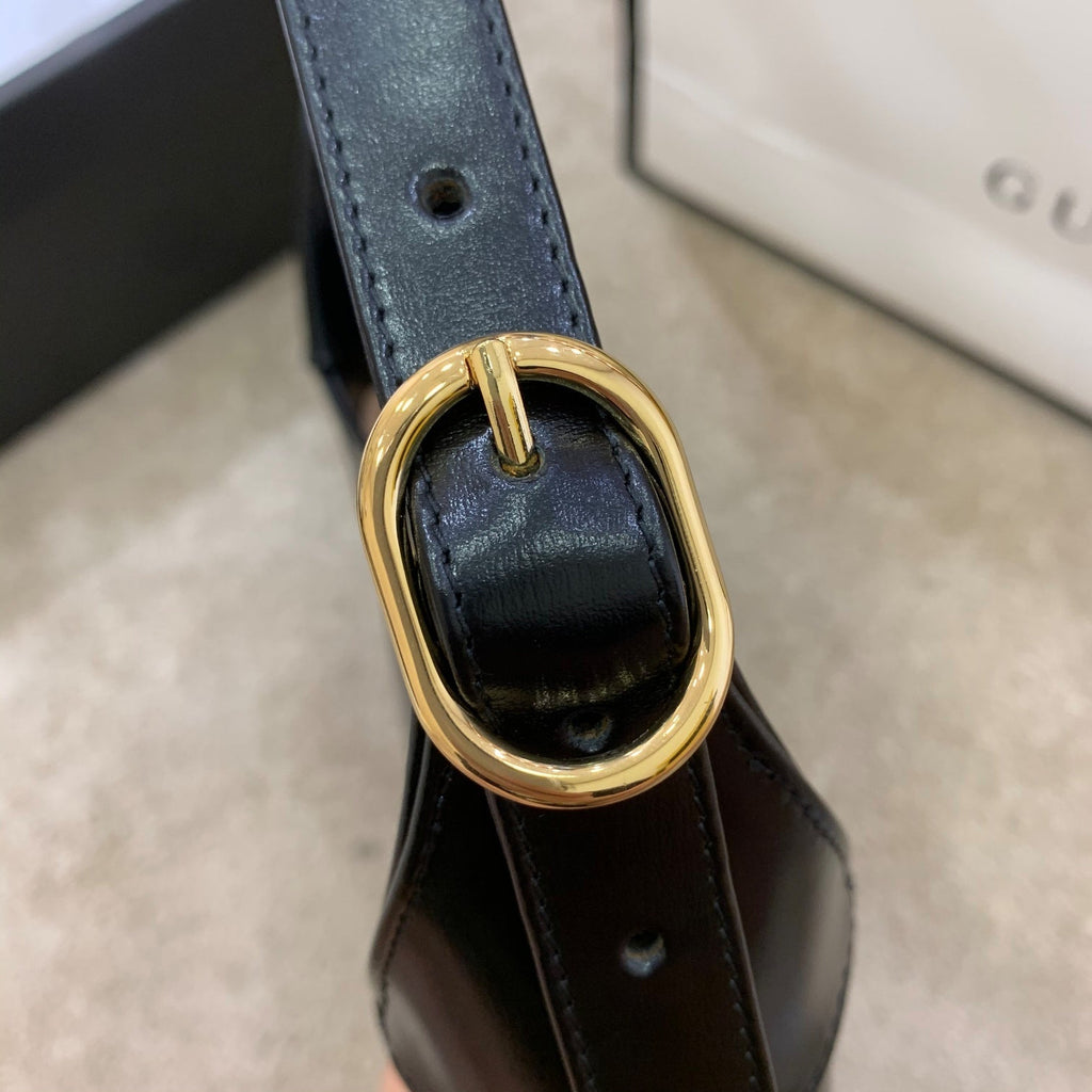 Gucci Jackie 1961 Small Shoulder Bag Black For Women 10.8in/27.4cm Gucci ‎636709 10O0G 1000