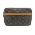 Louis Vuitton Trousse De Toilette  Canvas Clutch Bag