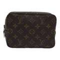 Louis Vuitton Trousse De Toilette 18  Canvas Clutch Bag