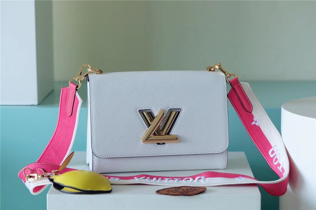 Louis Vuitton Twist MM Epi Light Blue For Women,  Shoulder And Crossbody Bags 9.1in/23cm Louis Vuitton