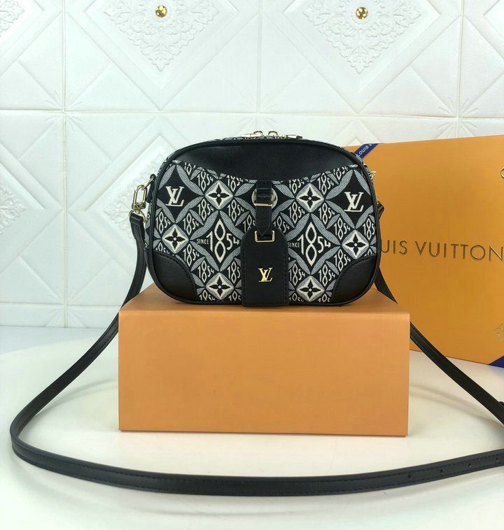 Louis Vuitton Deauville Mini Bag Sin1854 Grey For Women, WoBags, Shoulder And Crossbody Bags 8.3in/21cm Louis Vuitton M57205