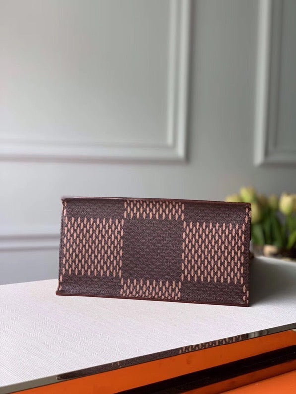 Louis Vuitton Nigo Mini Tote Bag Damier Ebene And Monogram Canvas For Women, WoBags, Shoulder And Crossbody Bags 13.8in/35cm Louis Vuitton N40355