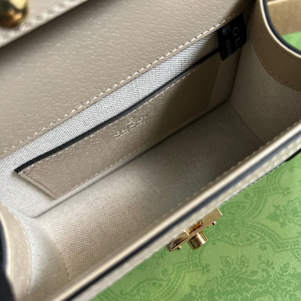 Gucci OphiDiora Gucci Mini Shoulder Bag Beige For Women, Women’s Bags 6.9in/18cm Gucci 696180 UULAG 9682