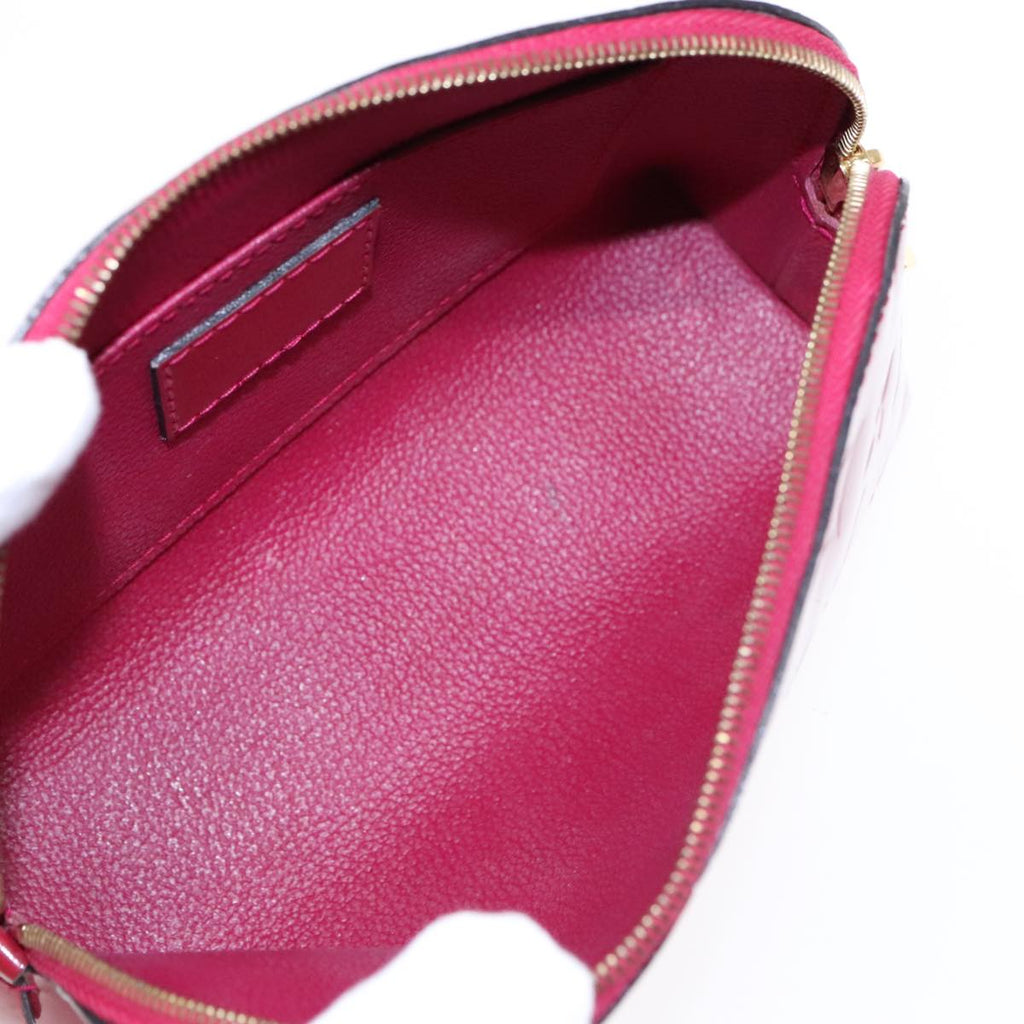 Louis Vuitton Cosmetic Pouch   Leather Clutch Bag