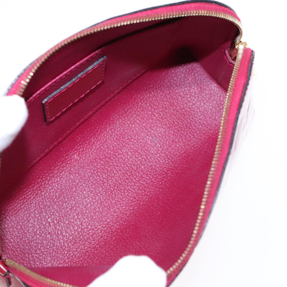 Louis Vuitton Cosmetic Pouch   Leather Clutch Bag