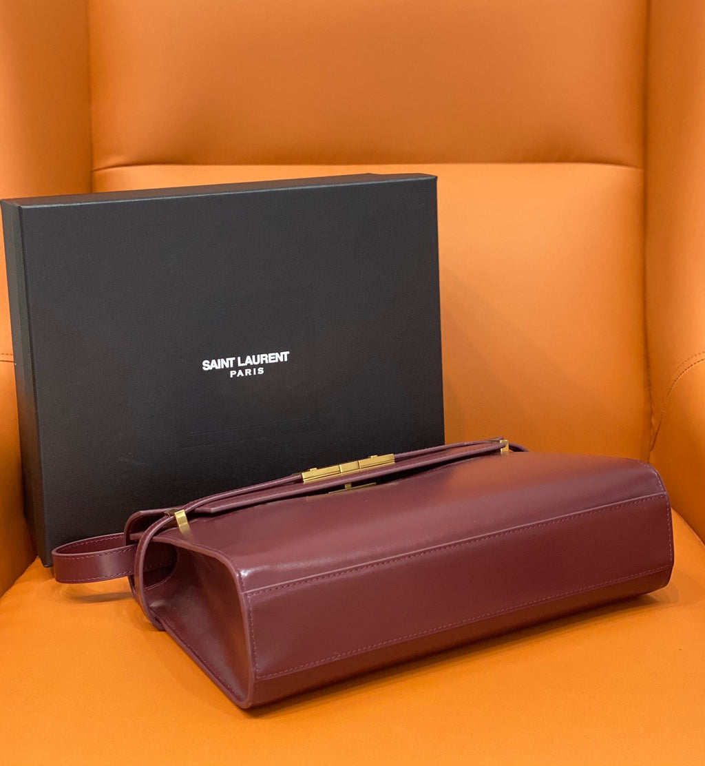 Manhattan Shoulder Bag Rouge Legion For Women 11.4in/29cm YSL 5792710SX0W6475