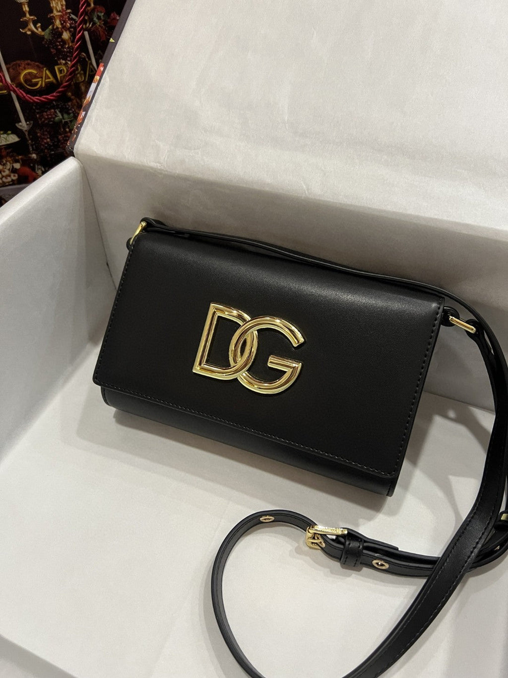 DG 3.5 Clutch Black For Women 8.3in/21cm DG Burberry7082AW57680999