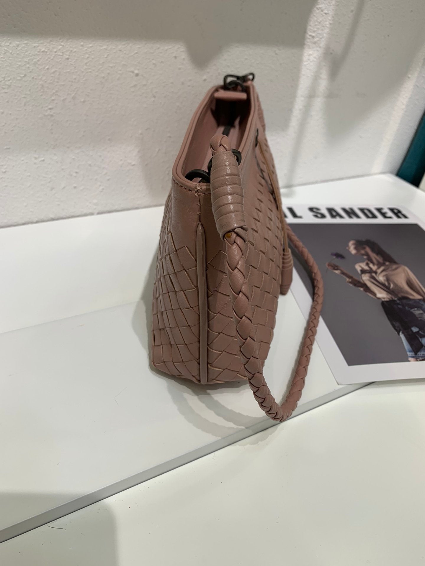 Bottega Veneta Clutch Bag Brown, For Women, Bags 9.8in/25cm