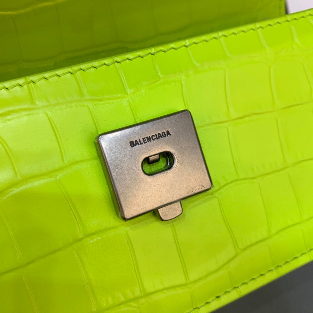 Gossip Small On Chain Shoulder Bag Green Neon, For Women,  Bags 7.4in/19cm