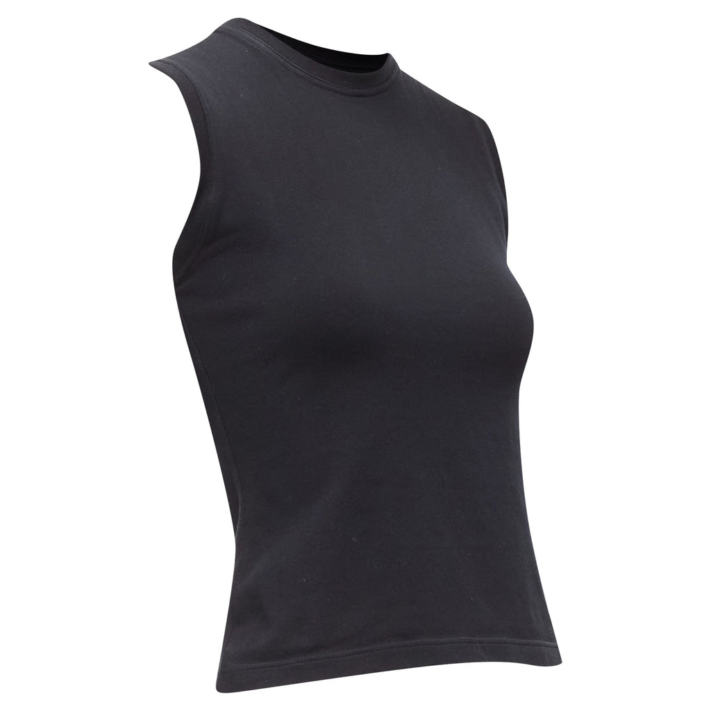 Dior Cotton Silver CD Logo Plate Sleeveless Crew Neck Tank Top
