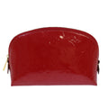 Louis Vuitton Cosmetic Pouch   Leather Clutch Bag