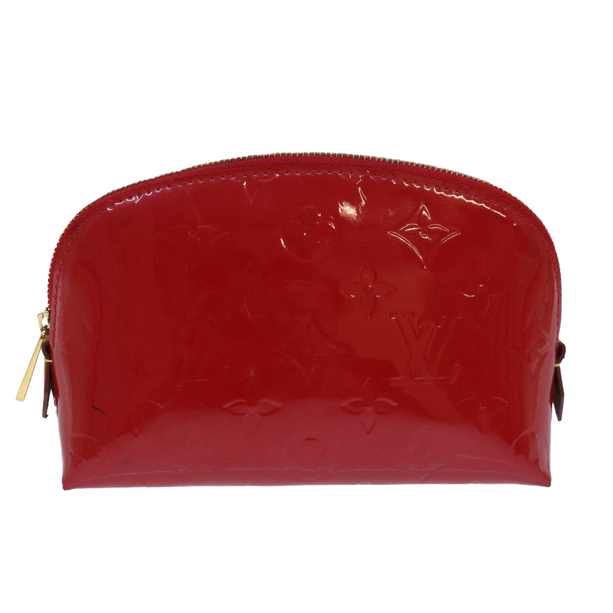 Louis Vuitton Cosmetic Pouch   Leather Clutch Bag