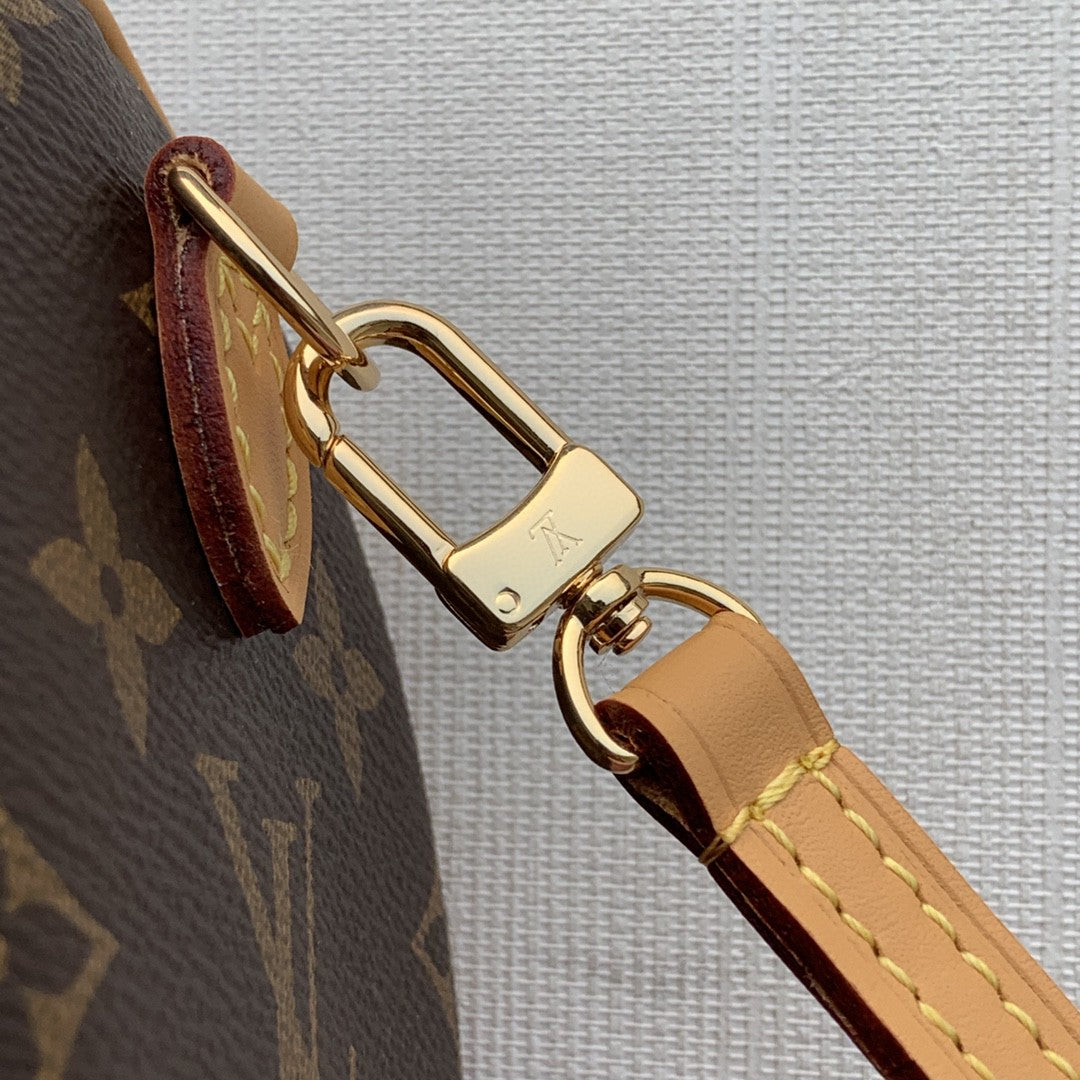 Louis Vuitton Nano Speedy Monogram Canvas For Women, WomenÃƒÂ¢Ã¢â€šÂ¬Ã¢â€žÂ¢s Handbags, Shoulder Bags 6.3in/16cm Louis Vuitton M81085
