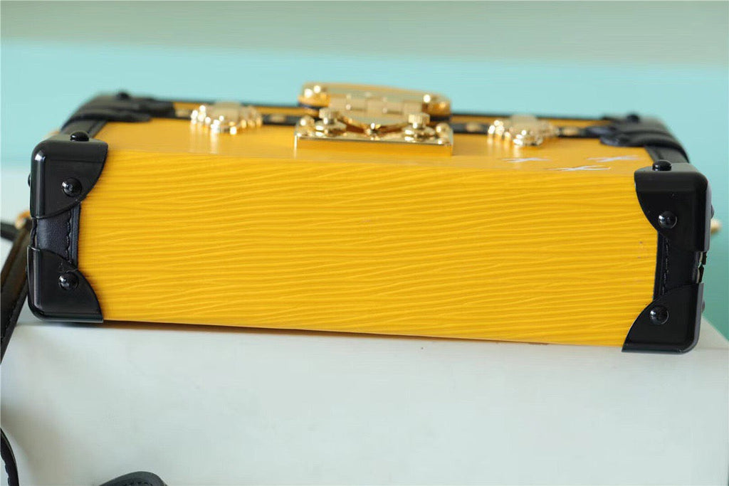 Louis Vuitton Petite Malle Epi Yellow For Women,  Shoulder And Crossbody Bags 7.9in/20cm Louis VuittonÃƒâ€šÃ‚Â 