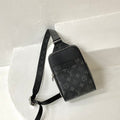 Louis Vuitton Outdoor Slingbag Taigarama Noir Black For Men, Bags, Crossbody Bags 8.3in/21cm Louis Vuitton M30741