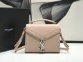 YSSL Cassandra Medium Top Handle Bag Beige For Women 9in/24.5cm YSL Â 