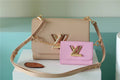 Louis Vuitton Twist MM Bag Epi Beige/ Light Pink For Women,  Shoulder and Cross Body Bags 9.1in/23cm Louis Vuitton