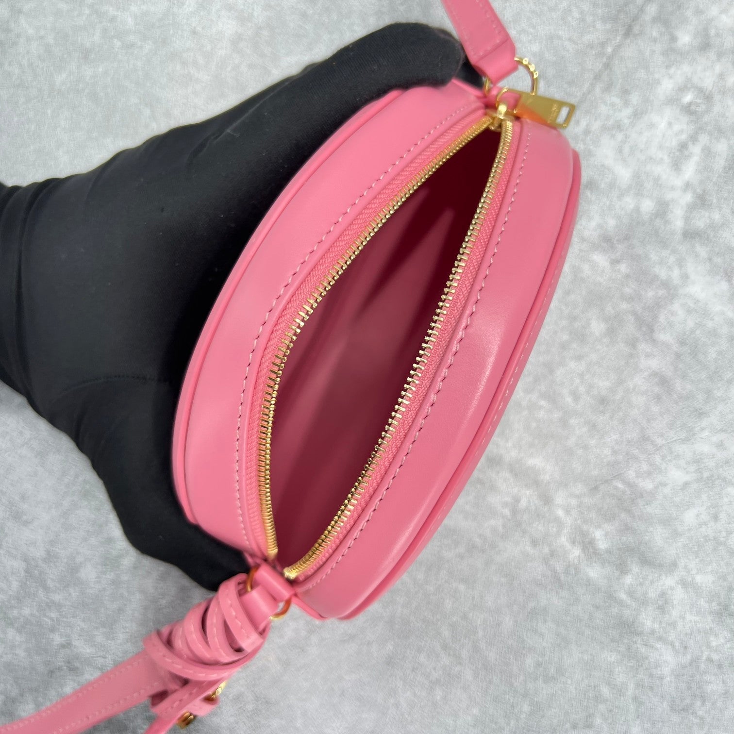 Crossbody Oval Purse Cuir Triomphe PiNike For Women 6in/16cm 10I703DPQ.27LK