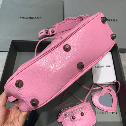 Balen Le Cagole XS Shoulder Bag In Pink, For Women,  Bags 13in/33cm