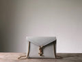 Saint Laurent Cassandra Flap-Front Crossbody Bag White For Women 8.7in/22cm YSL 