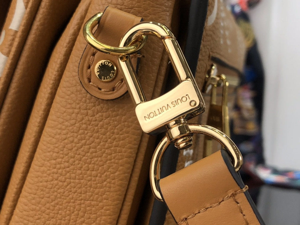 Louis Vuitton Pochette Metis Monogram Empreinte Arizona Brown For Spring,  Shoulder And Crossbody Bags 9.8in/25cm Louis Vuitton M46018