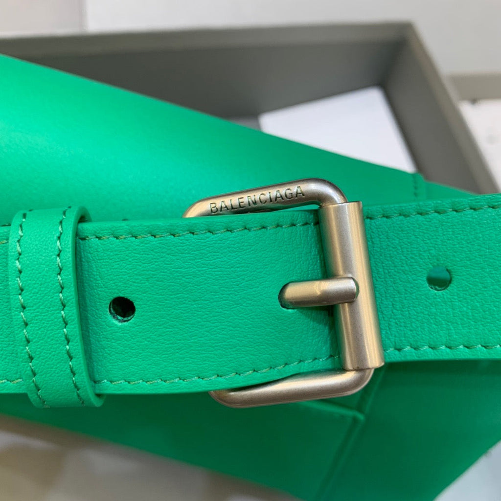 Downtown Small Shoulder Bag In Green, For Women,  Bags 11.8in/30cm