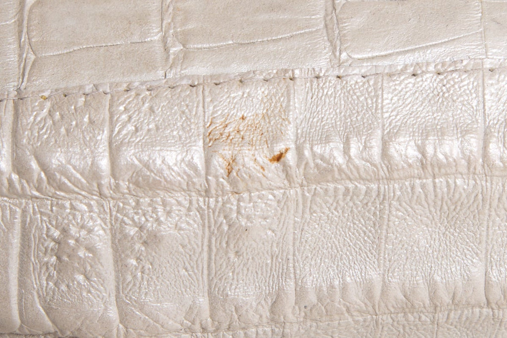 Nancy Gonzalez Ivory Clutch