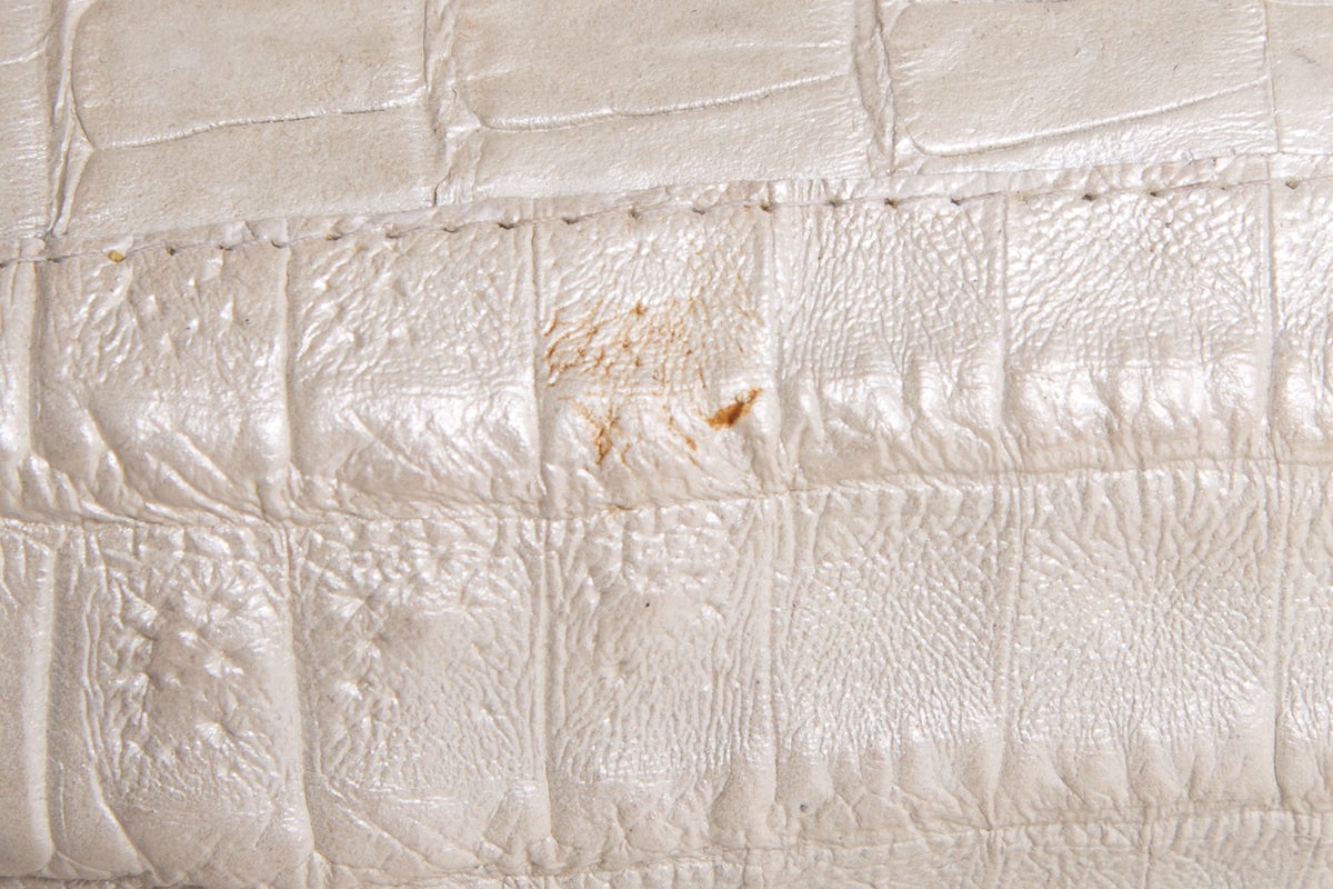 Nancy Gonzalez Ivory Clutch