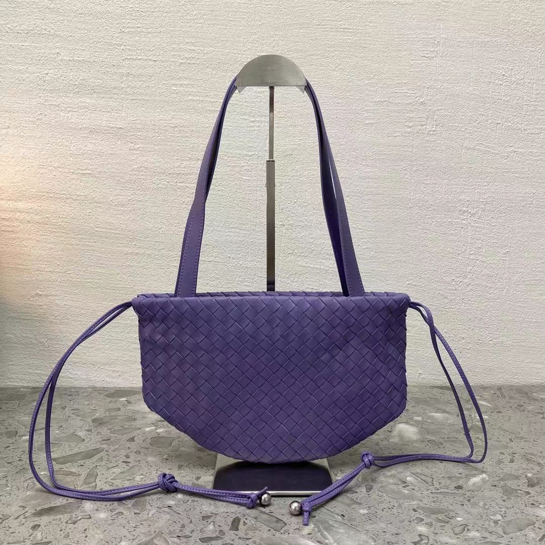 Bottega Veneta Shoulder Bag Violet, For Women, Women’s Bags 10.2in/26cm