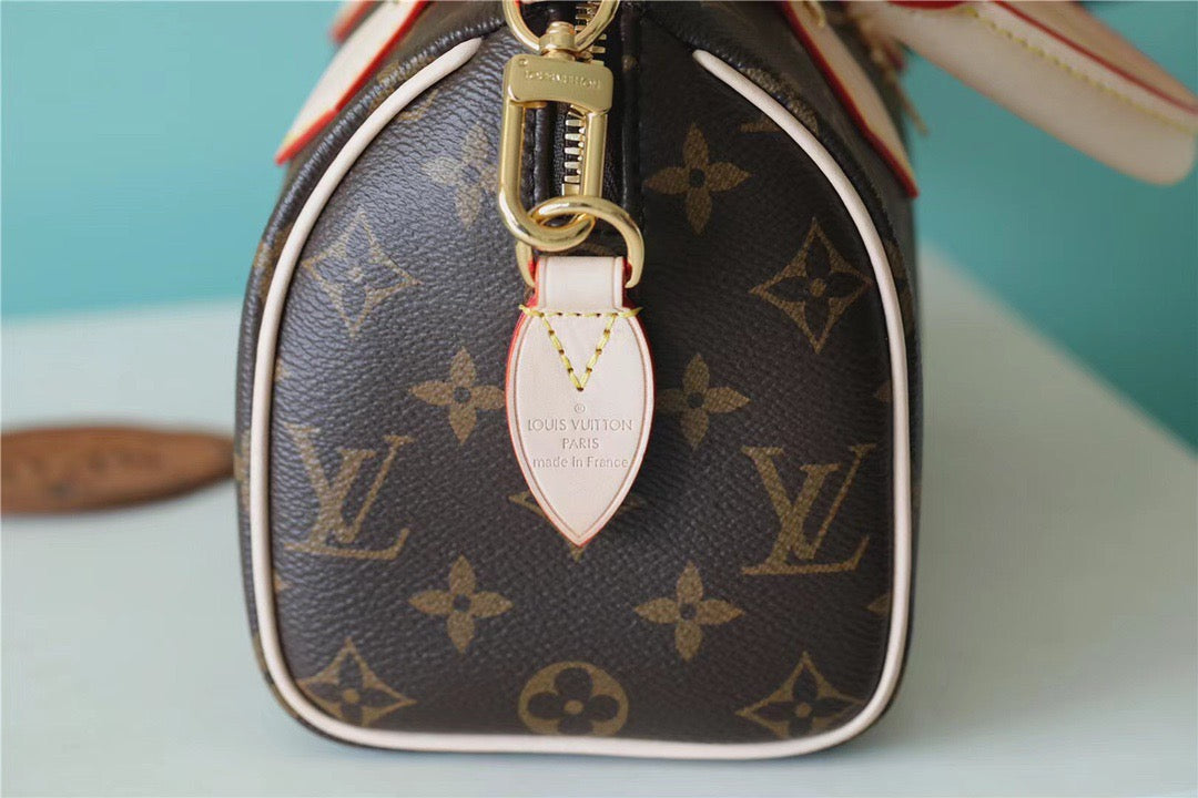 Louis Vuitton Speedy Bandouliere 20 Monogram Canvas Black For Women,  Shoulder And Crossbody Bags 20cm/7.9in Louis Vuitton M46234