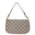 Louis Vuitton Pochette Accessoire  Canvas Clutch Bag