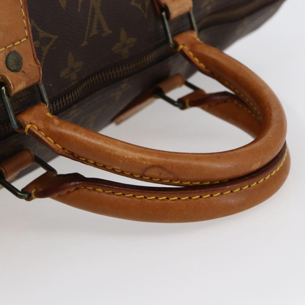 Louis Vuitton Speedy Bandouliere Bag Monogram Canvas Brown Canvas Handbag