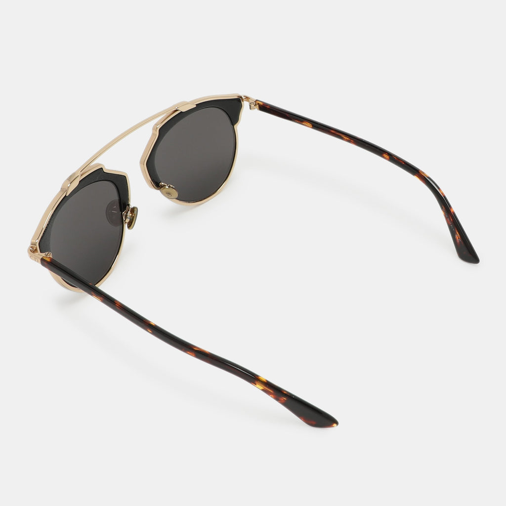 Dior Black P7Py1 So 1 :1 Rep Metal Round Sunglasses