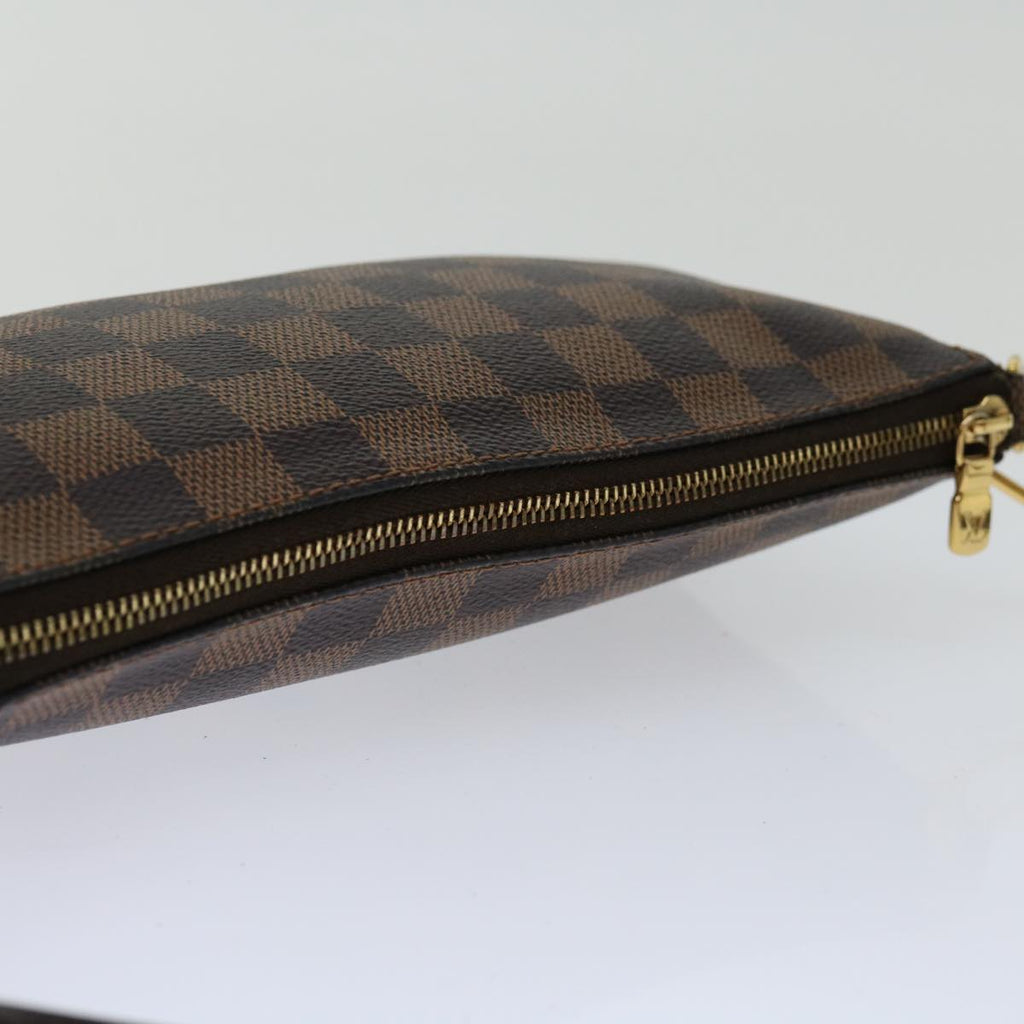 Louis Vuitton Pochette Accessoire  Canvas Clutch Bag
