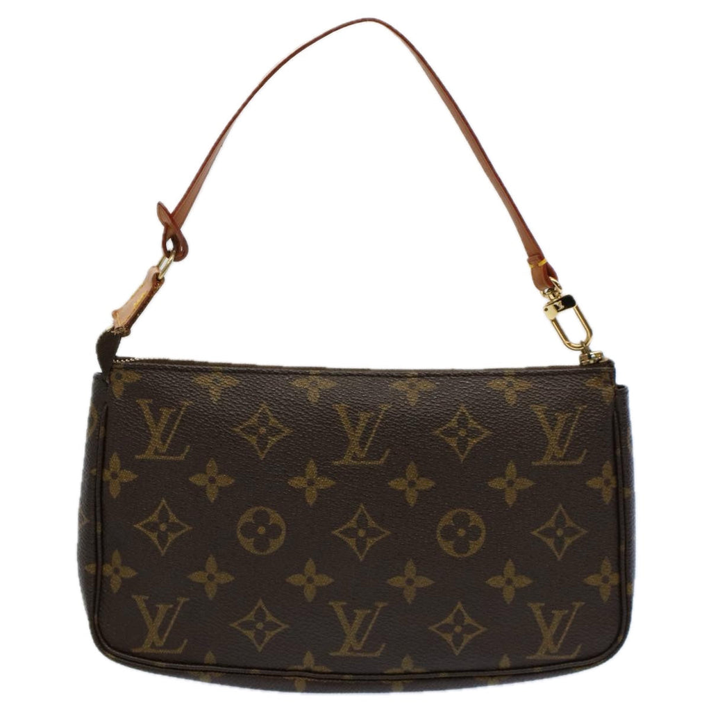 Louis Vuitton Pochette Accessoire  Canvas Clutch Bag