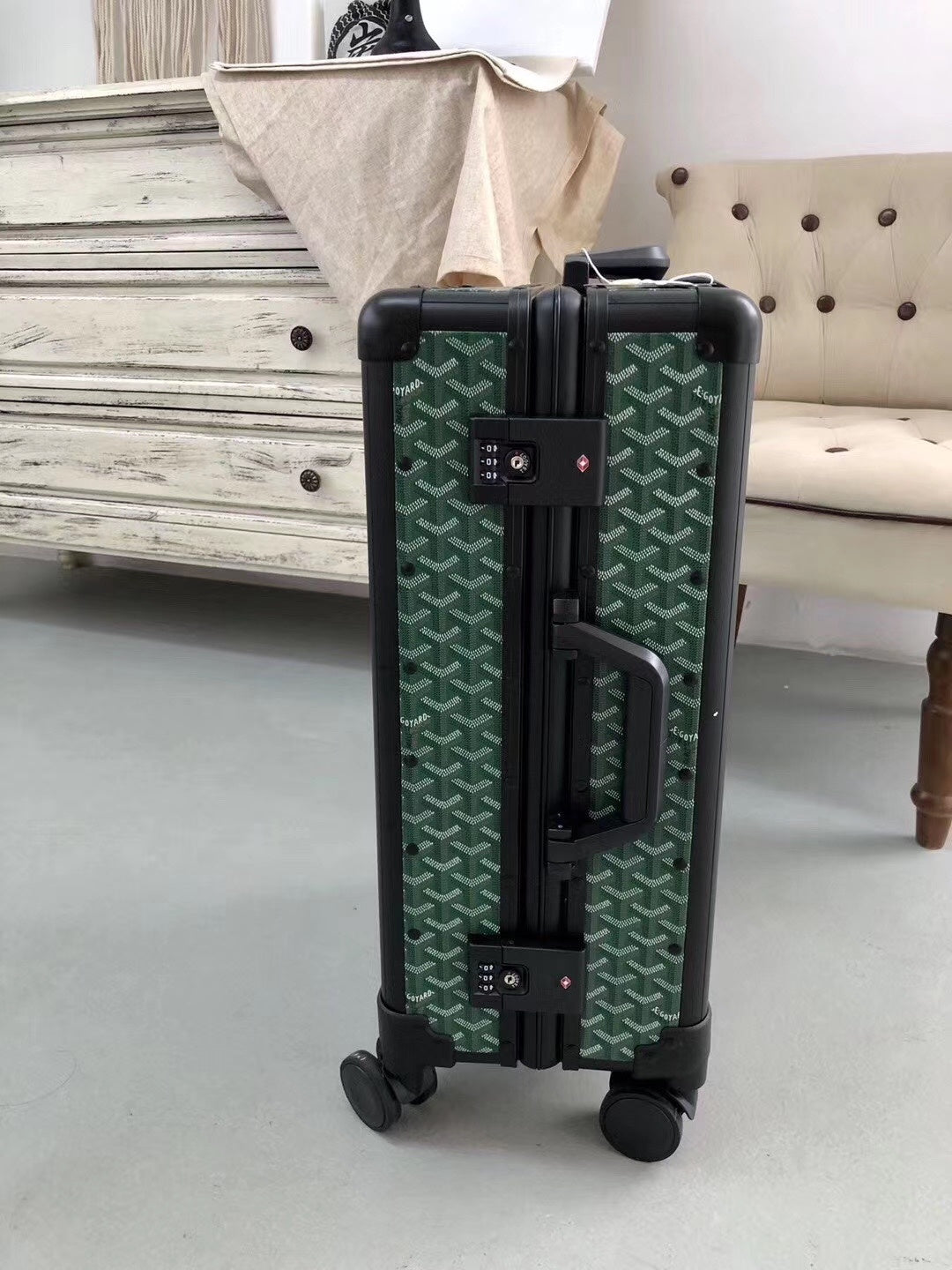 Goyard Rolling Vali GreLB For MLB, LuGucciage 20in/51cm Top Quality